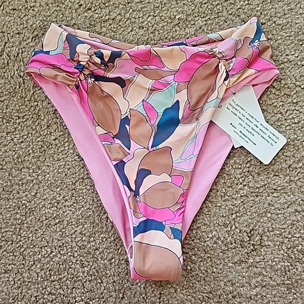 L Space Arlo Bikini Bottom Floral Small